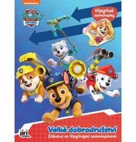 Zábava se třpytivými samolepkami Tlapková patrola