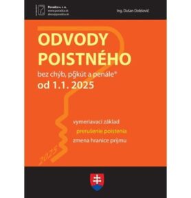 Odvody poistného od  1. 1. 2025