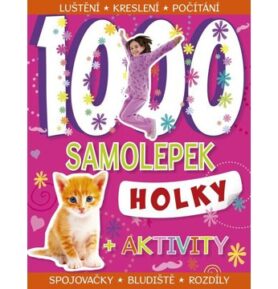 1000 samolepek Holky
