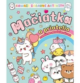 Mačiatka a priatelia: s množstvom šialených nálepiek