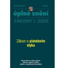 Aktualizace Zákon o platebním styku