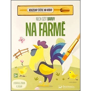 Nech ožít barvy Na farmě: Vybarvuj znova a znova!