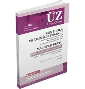 ÚZ 1639 Kontrola veřejných financí