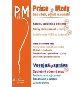 Práce a Mzdy, bez chýb, p§ kút a penále 8-9/2025