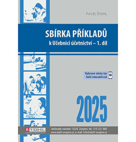 Sbírka příkladů k učebnici účetnictví I. díl 2025