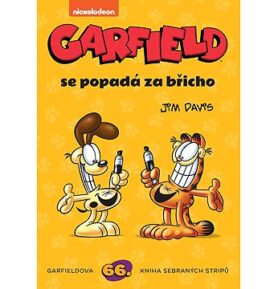 Garfield se popadá za břicho 66