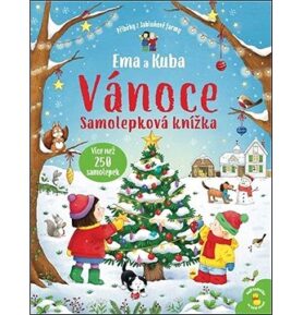 Ema a Kuba Vánoce: Samolepková knížka