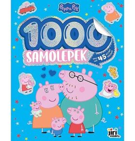 1000 samolepek s aktivitami Prasátko Peppa