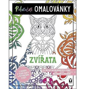 Relaxační omalovánky Zvířata: 50 motivů nejoblíbenějších zvířat