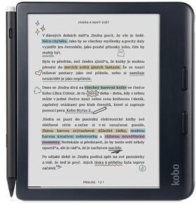 Kobo Libra Colour Black & stylus bundle
