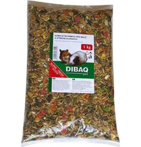 Dibaq Kompletní krmná směs pro malé hlodavce 1 kg