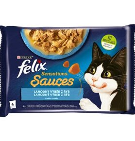 Felix Sensations Sauces treska a sardinky 4 x 85 g