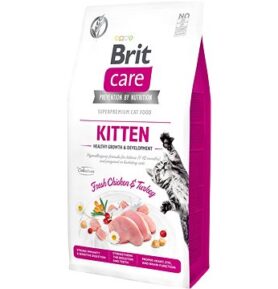 Brit Care Cat Grain-Free Kitten Healthy Growth & Development, 7 kg