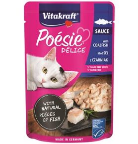 Vitakraft Cat mokré krmivo Poésie Délice treska tmavá 85g