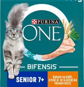 Purina ONE Bifensis Senior 7+ s kuřetem a celozrnnými obilovinami 800 g