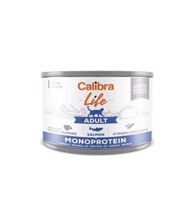 Calibra Cat Life konzerva pro dospělé kočky s lososem 200 g