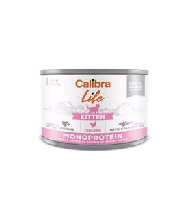 Calibra Cat Life konzerva pro koťata s kuřecím 200 g