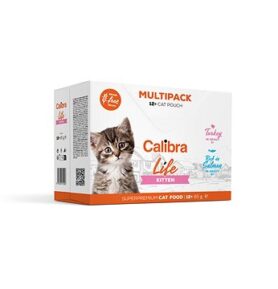 Calibra Cat Life kapsičky pro koťata multipack 12 × 85 g