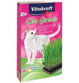 Vitakraft Cat Grass tráva pro kočky sada 120g