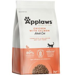 Applaws granule pro dospělé kočky kuře s lososem 2 kg