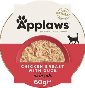 Applaws miska Cat Pot kuřecí prsa a kachna 60 g