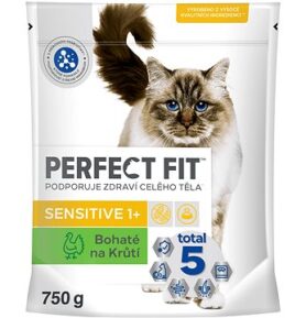 Perfect Fit granule Sensitive s krůtím masem 750 g