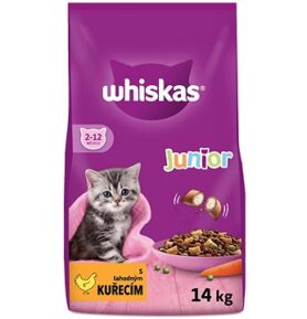 Whiskas granule kuřecí pro koťata 14 kg