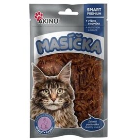 Akinu Králičí nudličky pro kočky 50 g