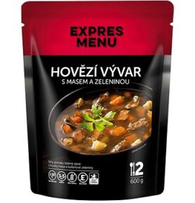 Expres Menu Hovězí vývar se zeleninou 600 g