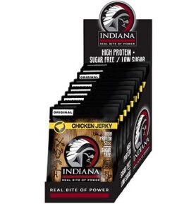 Indiana Jerky kuřecí Original 375g - display (15 x 25g)