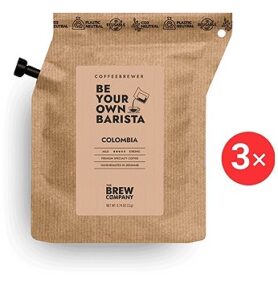 THE BREW COMPANY Káva – Columbia 3 ks