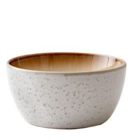 Bitz Kameninová servírovací miska 14 cm Cream/Cream