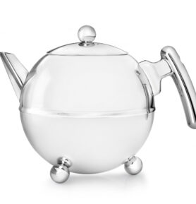 Bredemeijer Konvička na čaj Bella Ronde 1,2L, chrómová rukojeť