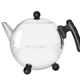 Bredemeijer Konvička na čaj Bella Ronde 1,2L, černá rukojeť