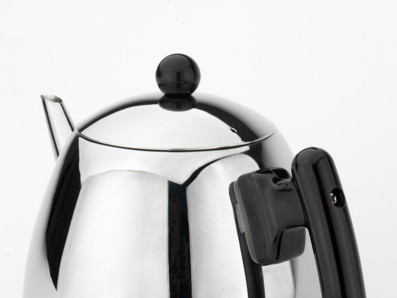 Bredemeijer Dvoustěnná konvička na čaj Duet Classic 1,0L, černá rukojeť - Obrázek 2