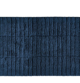 Zone Denmark Koupelnová předložka 50x80 cm Dark Blue Tiles