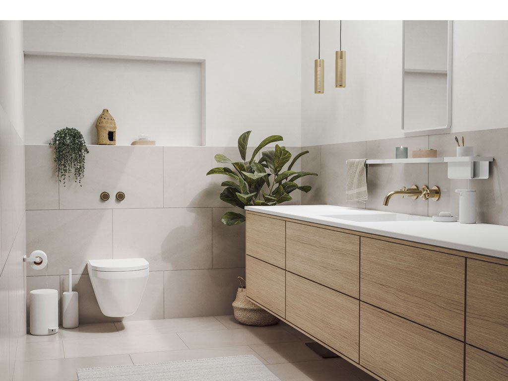 Zone Denmark Tácek na mýdlo do koupelny Rim White - Obrázek 2