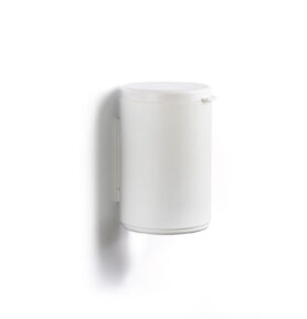 Zone Denmark Závěsný koupelnový odpadkový koš Rim White