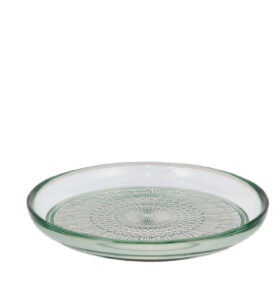 Bitz Skleněný dezertní talíř Kusintha 18 cm Green