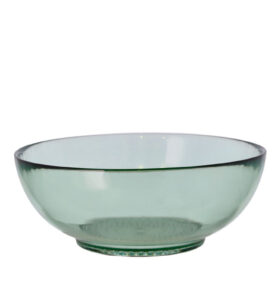 Bitz Skleněná mísa Kusintha 20 cm Green