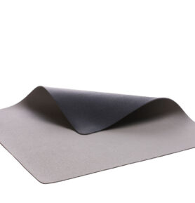 Bitz Oboustrané omyvatelné prostírání 46x33 (sada 4 ks) Black/Grey