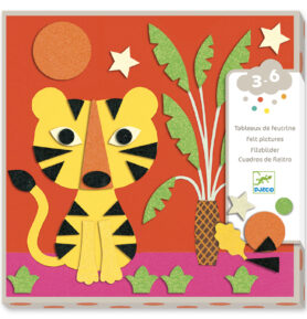 DJECO Koláže z plsti - Sladká přiroda