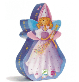 DJECO Puzzle Víla a jednorožec - 36 pcs