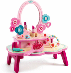 DJECO Toaletní stolek Kvítka