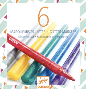 DJECO Třpytivé fixy