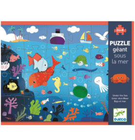 DJECO Velké puzzle Moře - 24 pcs