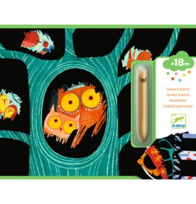 DJECO Vyškrabávání pro nejmenší zvířátka