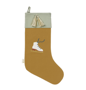 FABELAB Vánoční ponožka - ochre