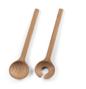 Bitz Salátové náčiní dub 24 cm (sada 2 ks)