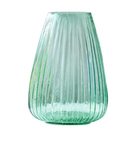 Bitz Skleněná váza Kusintha 22 cm Green